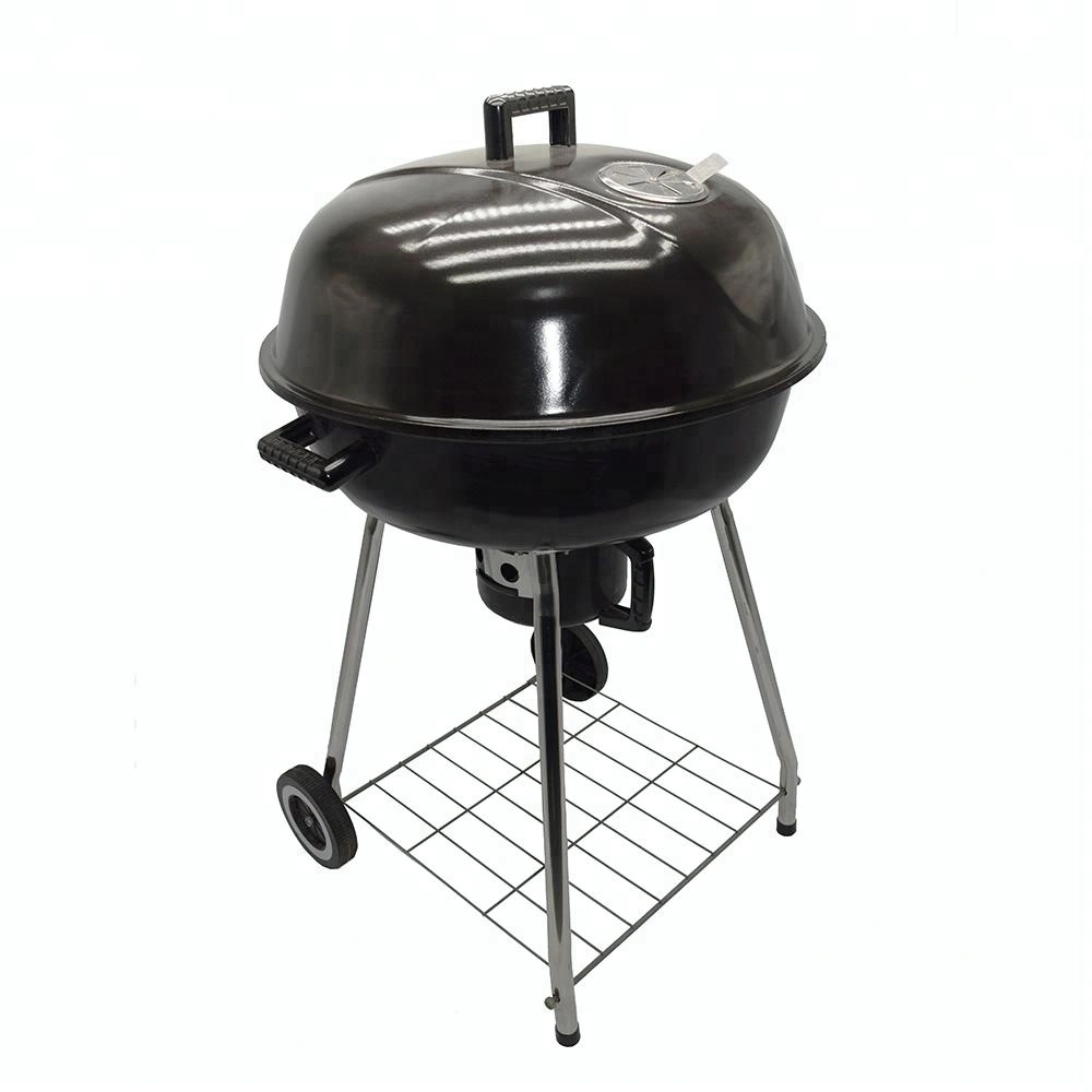 Factory Price 22.5 Inch Enamel Surface Treatment Outdoor Portable Apple Kettle Charcoal BBQ Grills 1