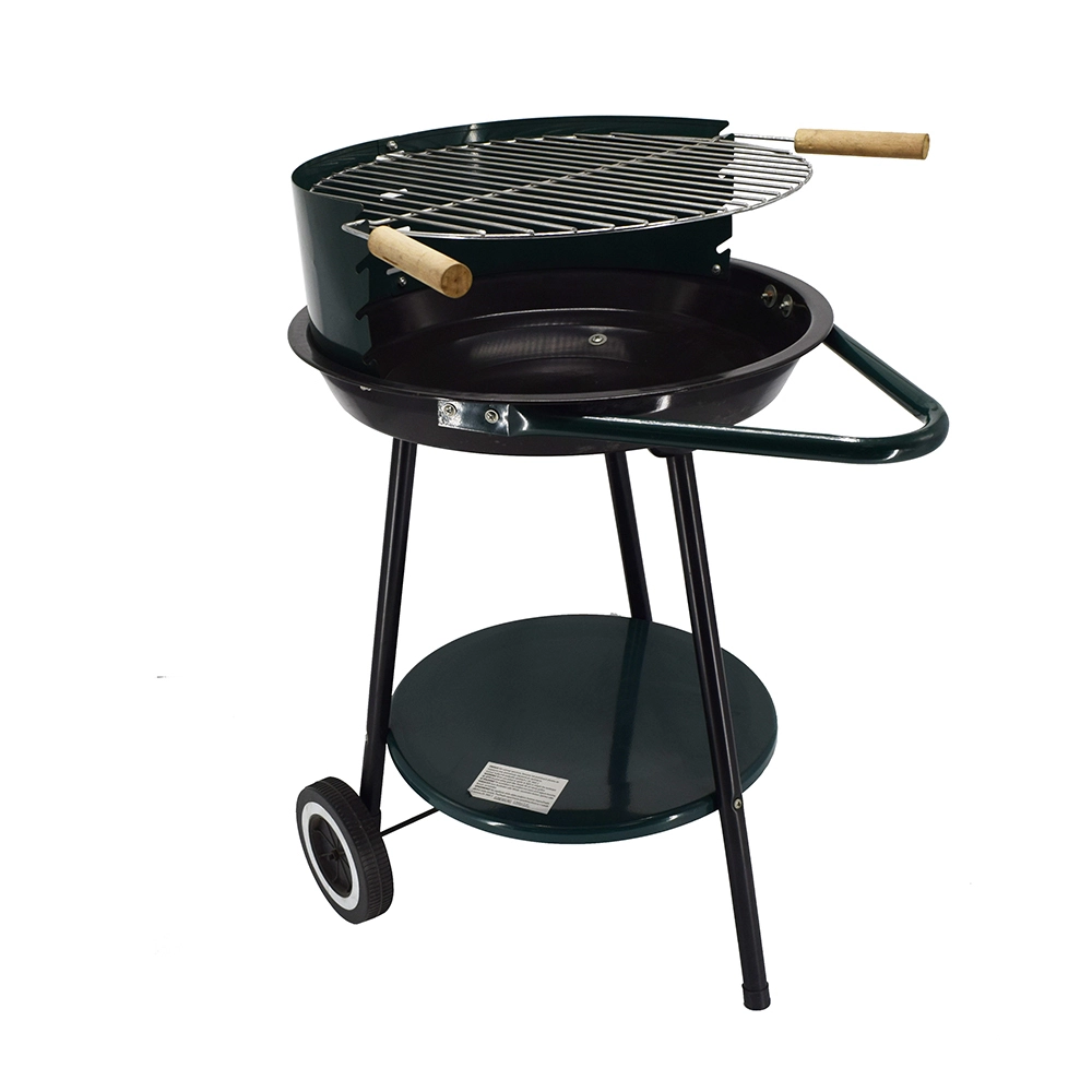 Wholesale Price 18 inch Hot Sale Portable Barbecue grill  Easy Carry BBQ Grills with Wheels 1