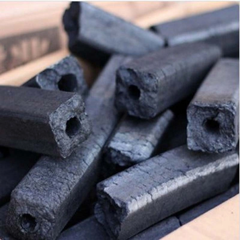 Long Time Burning Quadrangle Sawdust Charcoal BBQ Square Bamboo Charcoal 1
