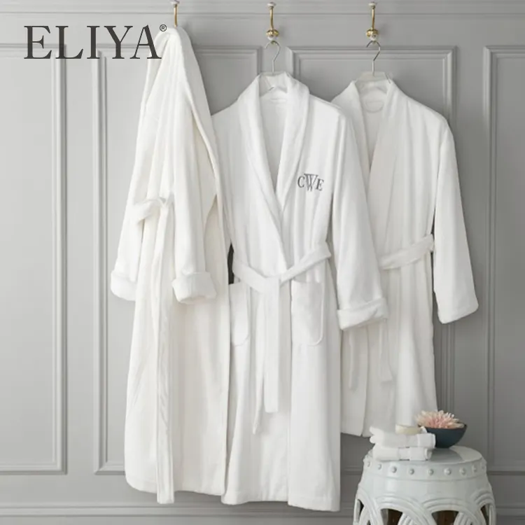 Hot 100 Pcs Robe Hotel for Sale 100 Pcs ELIYA Brand 6