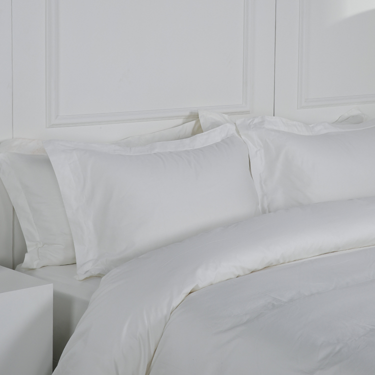 Wholesale Hotel Custom 100% Cotton Bedding Set Bed Sheet Pillow Case Manufacture 8
