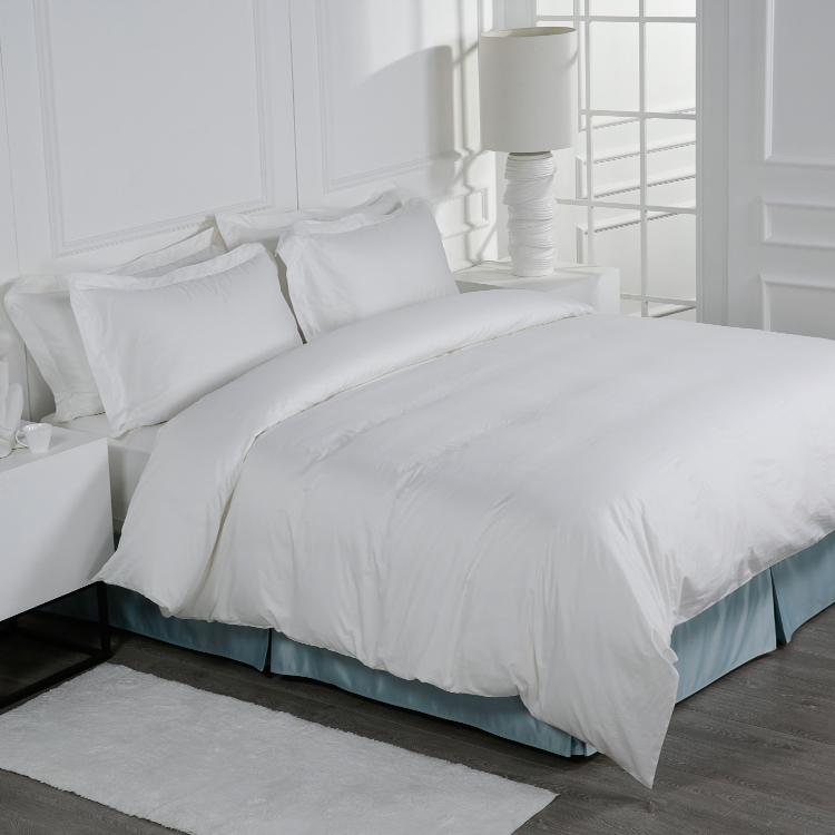 Wholesale Hotel Custom 100% Cotton Bedding Set Bed Sheet Pillow Case Manufacture 6
