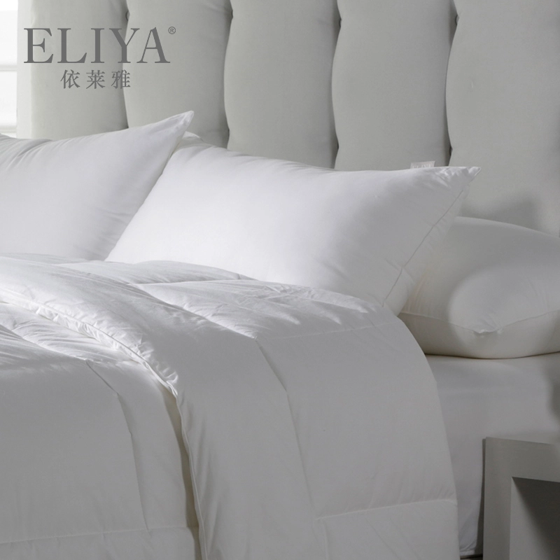Gran edredón alternativo de plumón de algodón 100 % de la mejor calidad hotelera 1