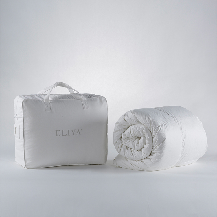 ELIYA Luxury 100% Cotton 250gms filling Duvet Summer Duvet Quilted White Duvet Set Manufacture 8
