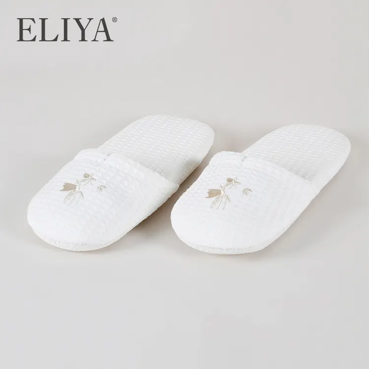Open Toe Waffle Slippers ELIYA Brand 5