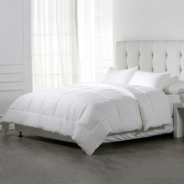 ELIYA Luxury 100% coton 250gms remplissage couette été couette matelassée blanc ensemble de couette fabrication 1