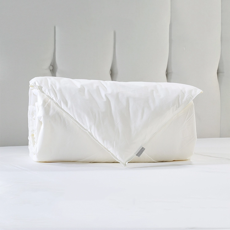 Manufacturer Hotel Bedroom White Filling Duvet 100% Cotton Quilted Duvet 1