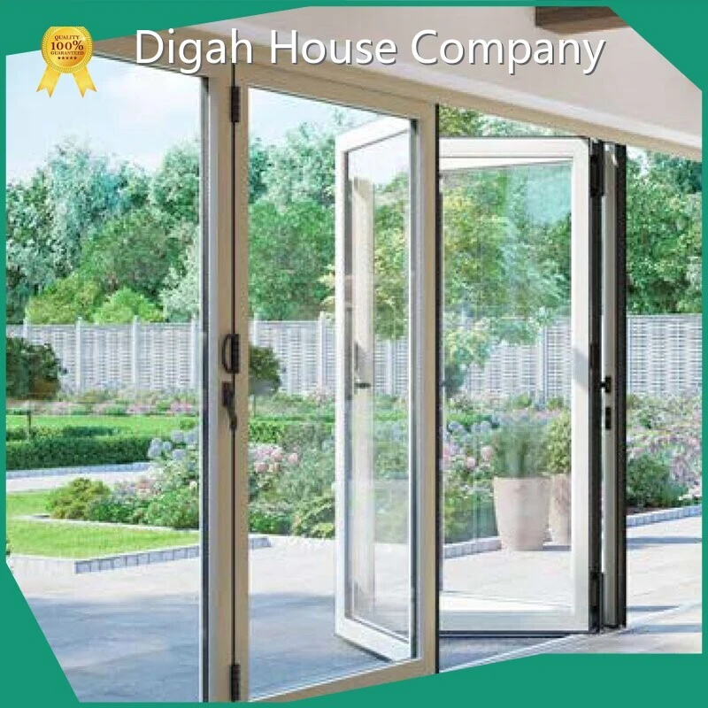 China Customized Aluminium Frame Sliding Folding Patio D Digah Company Manufacture 1