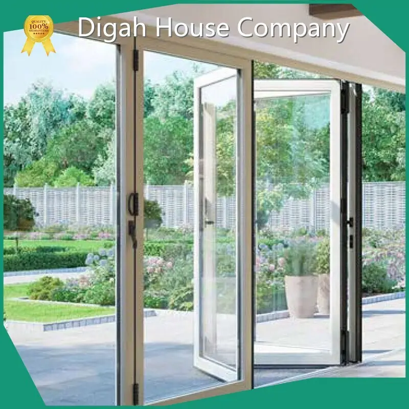 China Customized Aluminium Frame Sliding Folding Patio D Digah Company Manufacture 1