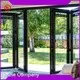 Aluminium Frame and Tempered Glass Design Aluminium Frame Sliding Folding Patio Doors Digah Company Manufacture 1