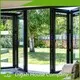 1.0mm-2.0mm Digah Company Brand Design Aluminium Frame Sliding Folding Patio Doors Supplier 1