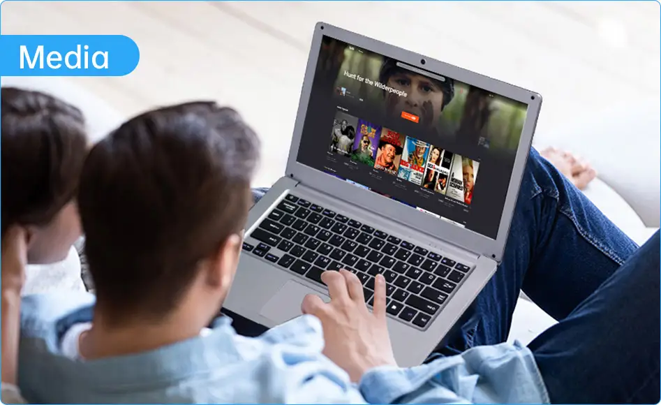 KUU SbooKM-2 Intel Atom E3950 Processor 13.3 inch FHD Screen Laptop 6GB+128GB SSD 32