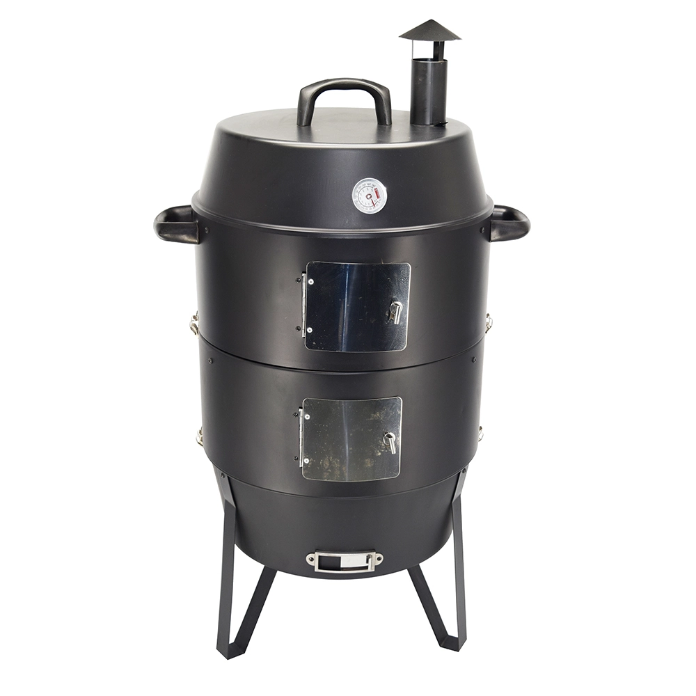 Supplier Price 3 in 1 Barbecue 3 Layers Light Duty Meat Smoker Machine for Outdoor 1
