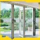 Custom Patterned Glass Customized Aluminium Frame Sliding Folding Patio D Patterned Glass Digah Company 1