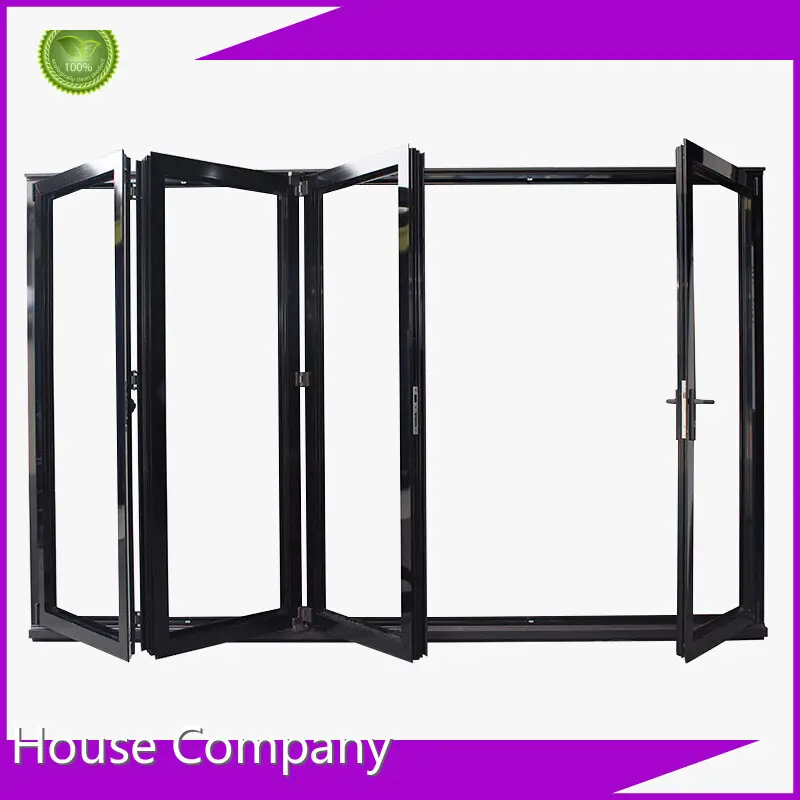 Custom Colorful Aluminium Frame Folding Patio Door Left/right by Digah Company 1
