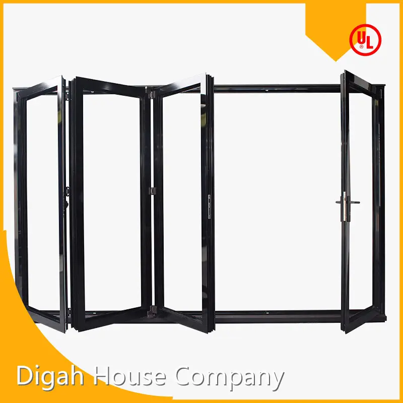 Digah Company Custom Colorful Aluminium Frame Folding Patio Door-3 1