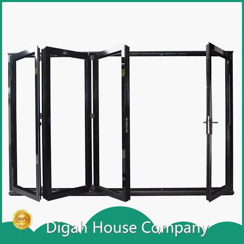 Digah Custom Colorful Aluminium Frame Folding Patio Door Digah Company Manufacture 1