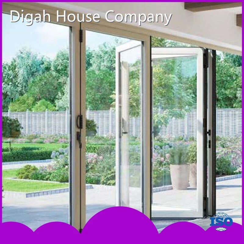 Handle Digah Company Brand Customized Aluminium Frame Sliding Folding Patio D Supplier 1