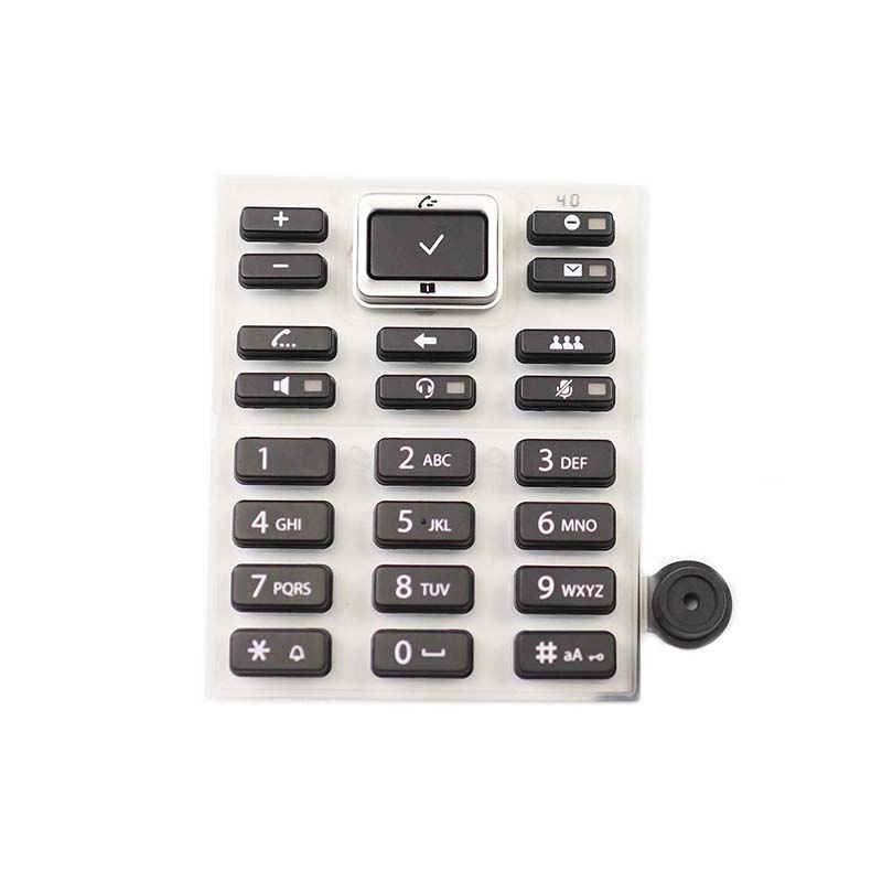 Customized Different Size Remote Control Keypad/Mobile Phone Big Keypad/Silicone Keypad 6