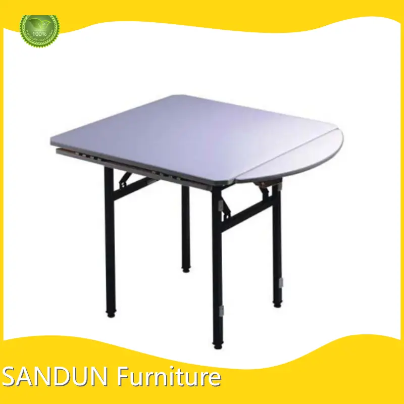 Hotel Banquet Restaurant Conference Meeting Event Party Hall Etc. Round Plastic Table and Chairs SANDUN Furniture Brand Company 1