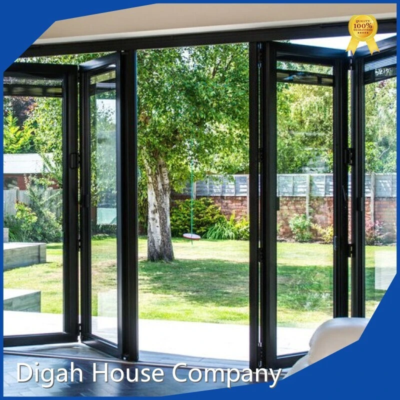 Digah Company Brand Bi-fold Doors Aluminum Door Frames Prices Bi-fold Doors Supplier 1
