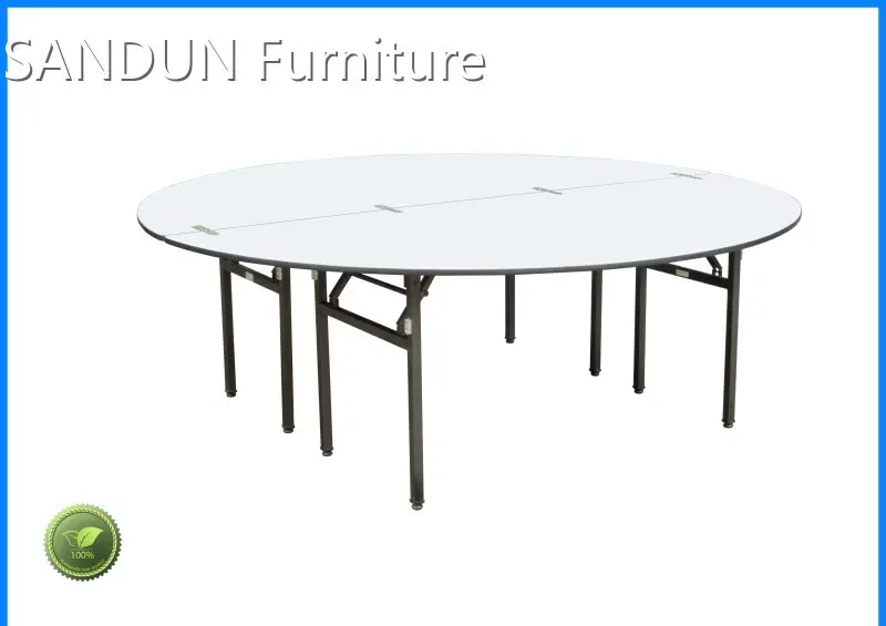 YF-007 Round Plastic Table and Chairs SANDUN Furniture Manufacture 1