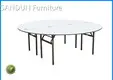 YF-007 Round Plastic Table and Chairs SANDUN Furniture Manufacture 1