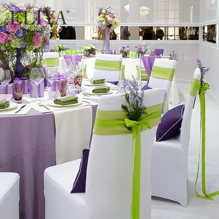 Hotel Gold Polyester Table Cloth 1