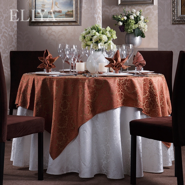 New Design  High quality Promotional Banquet Table Cloth 1