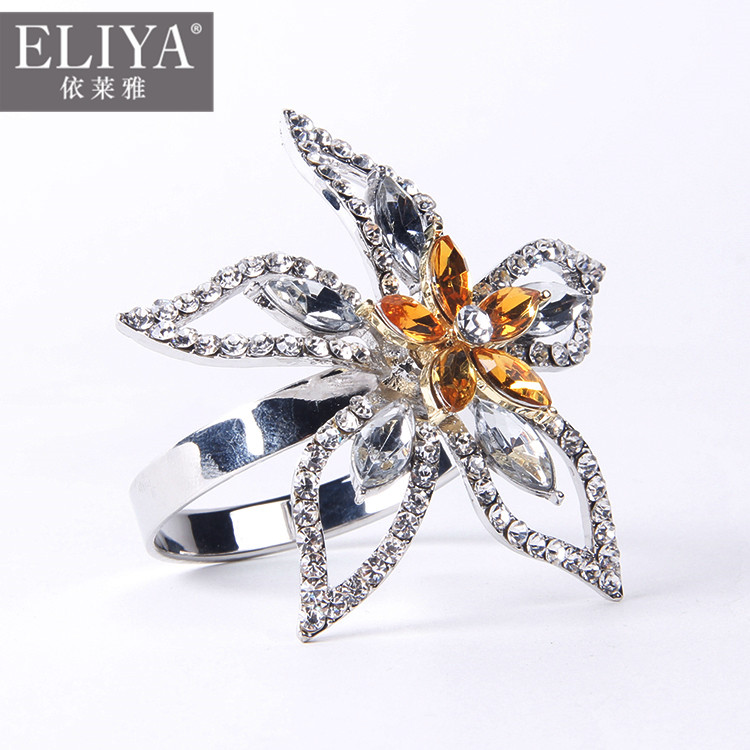 Eiffel tower rattan napkin rings bulk