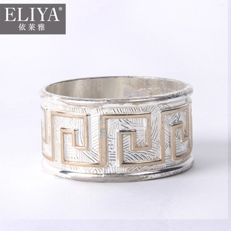 Eiffel tower rattan napkin rings bulk