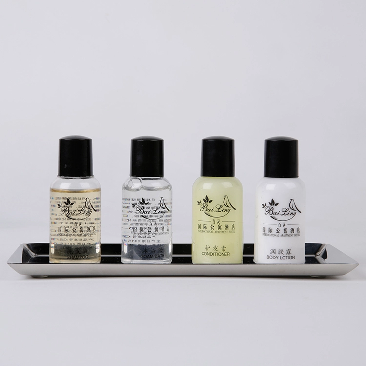 Supplier Hotel Design Amenities Sets Bathroom 20ml Shampoo Amenities Disposable 1