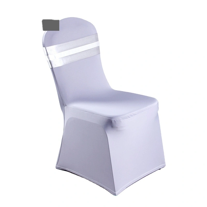 Wholesaler Luxury Spandex Wedding Party Chair Cover Decorative Tape Banquet Chair Hotel Chair 1