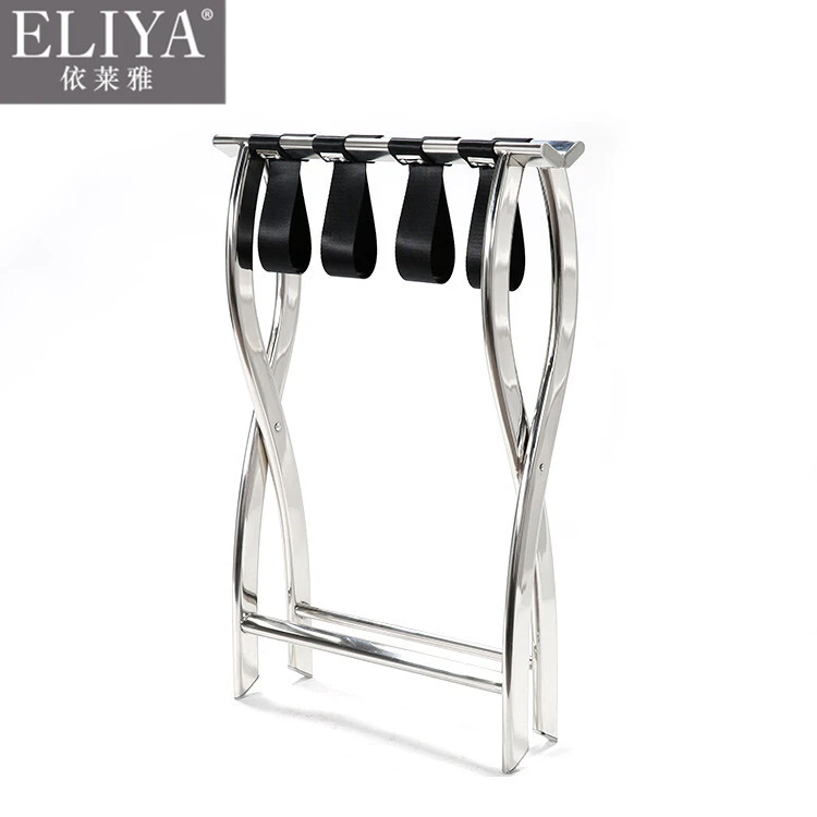 Hotel room stainless steel luggage racks ,luggage racks hotels 1