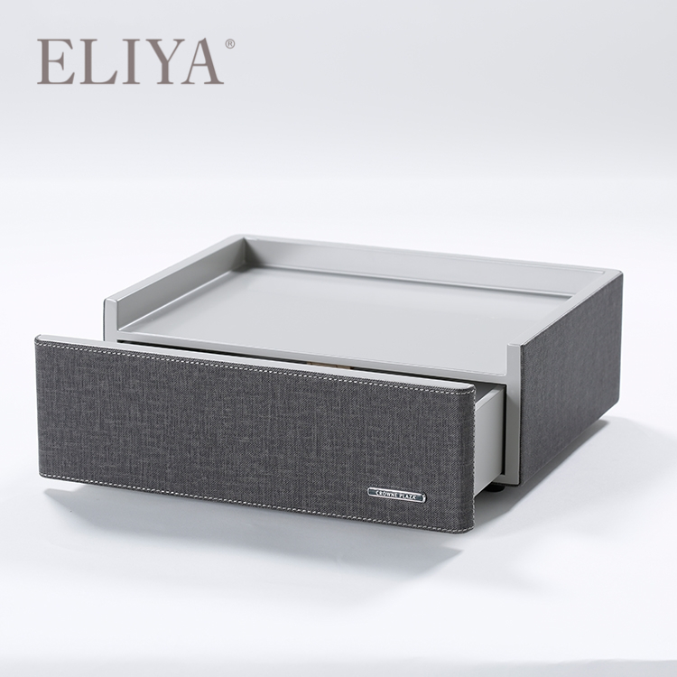 Custom 5 Star Guest Room Leather Products Hotel Tea Box 1