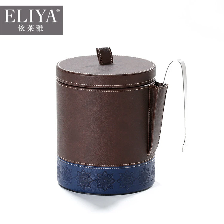 ELIYA فاخرة مخصصة دلو الثلج الفودكا جدار مزدوج 1