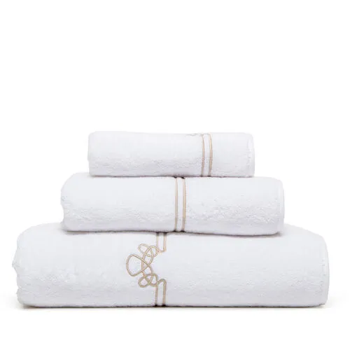 ELIYA Hotel Cotton Towel Luxury Egyptian Cotton Towel White 1