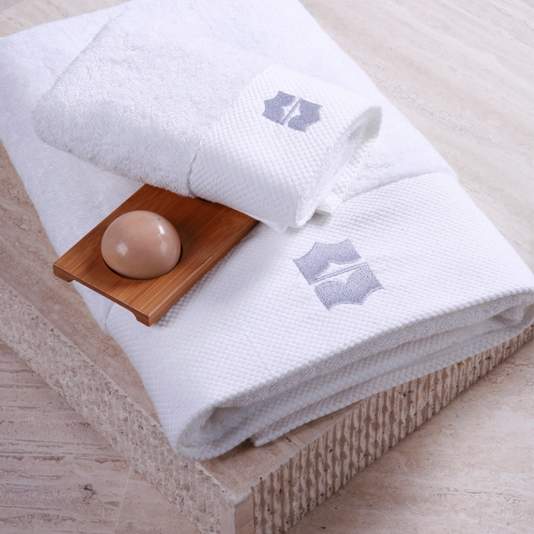 Guangdong ELIYA name brand bath towel hotel towels white 100 cotton 1