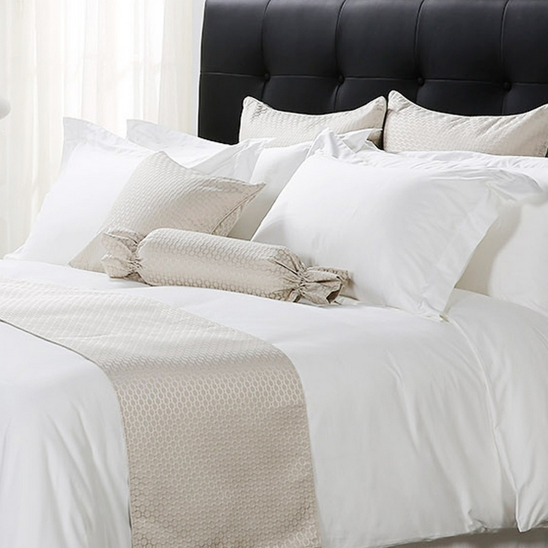 Star Hotel Linen Manufacturers Satin Cheap 4 Pieces Bed Sheets Duvet Cover Bedding Set 1