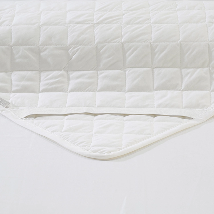 Custom Size Waterproof Bed Cover Hotel Mattress Protector With Zipper 1