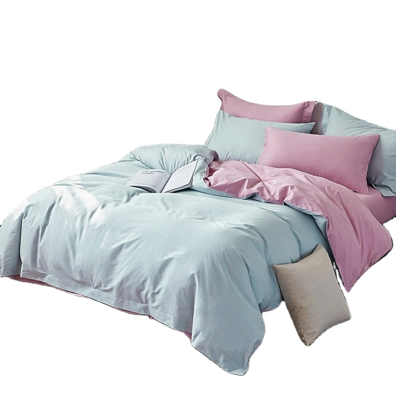 Ensemble de couette d'hôtel en gros, ensemble de couette d'hôtel 50% de réduction en coton Usa pour adulte GRS Bci Rds moderne tricoté solide 1