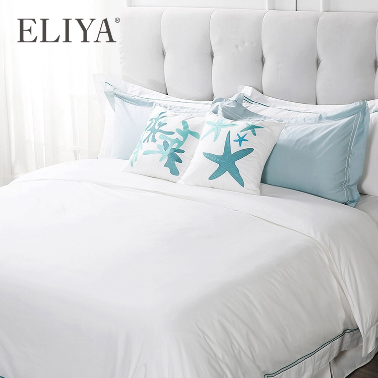 5 Star Hotel Cubrecama De Algodn Blanco, Beautiful Decoration White Cotton Bedspread 1