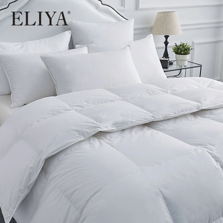 2020  Superior quality thick white hotel quilt 1