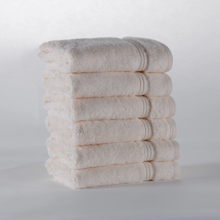 Manufacturing Designer Towel 16 s 100% Cotton Light Color Bath Towel 1
