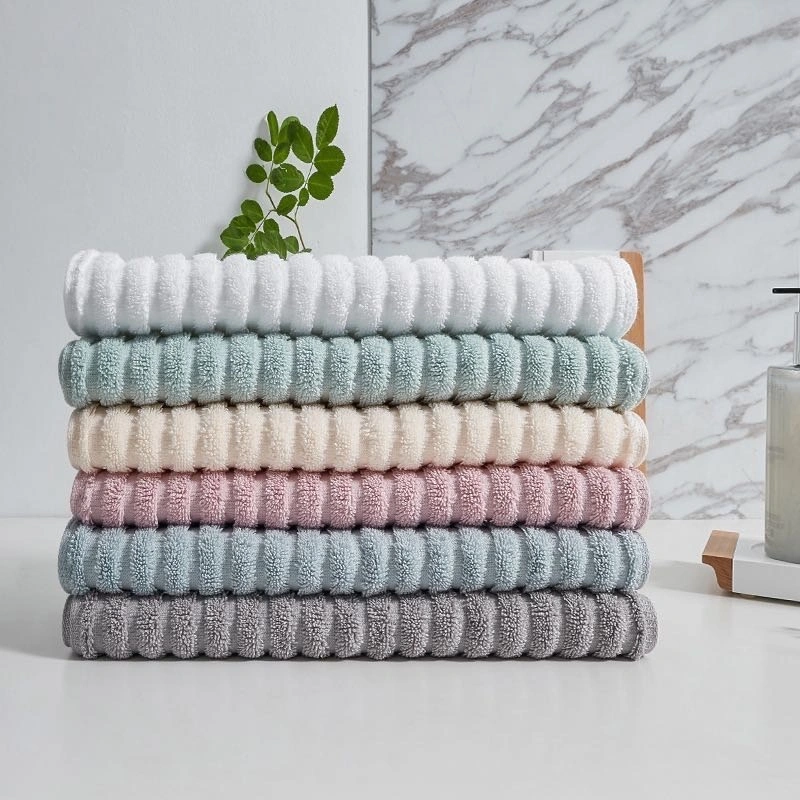 High Quality Bathroom Towels 100% Cotton White Towel Bath for Hotel Use 1