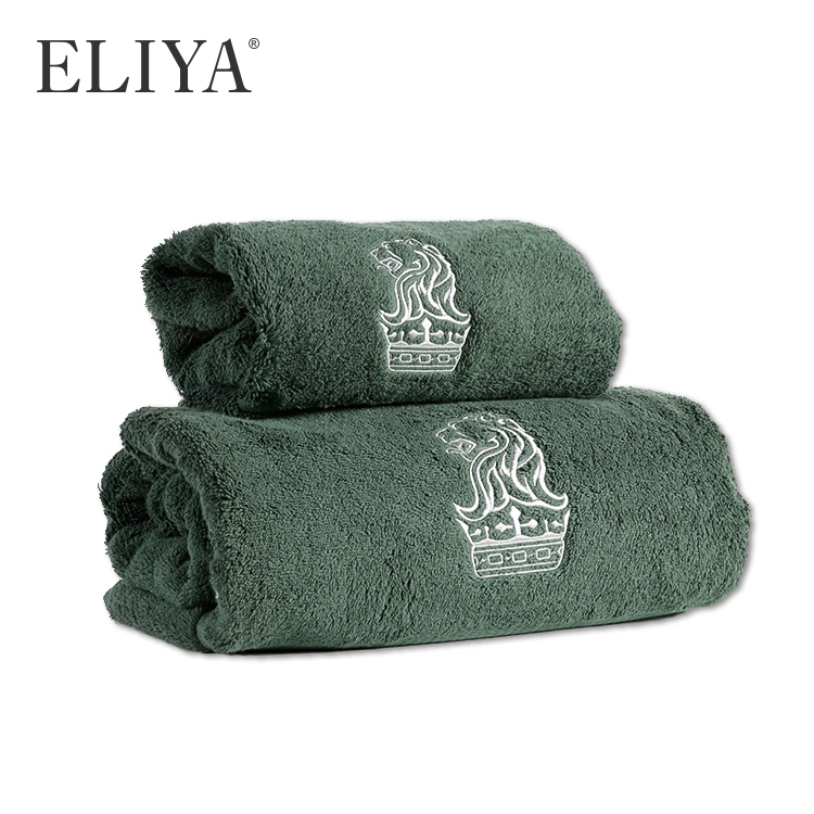 Ritz Carlton Hotel 100 Cotton Towels Bath Embroidered Supplies Luxury Gift Set 1