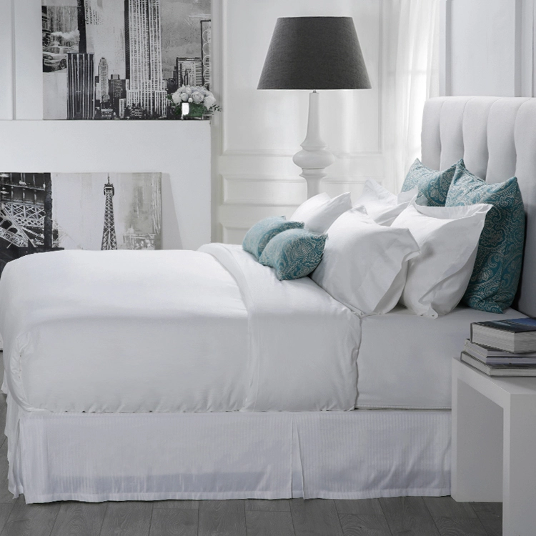 Wholesale Embroidered Bedding Design King Size 100 Egyptian Cotton Bed Sheet Hotel 1