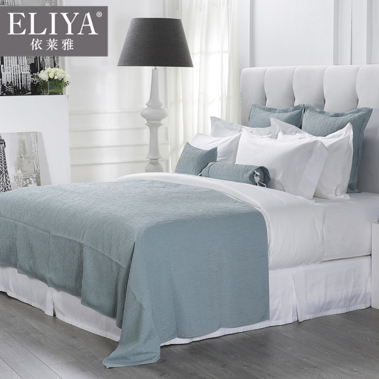 Luxury 100%cotton 4pcs hotel bedding set bed linen luxury,hotel linen bedding comforter sets,bedding set for hotel 1