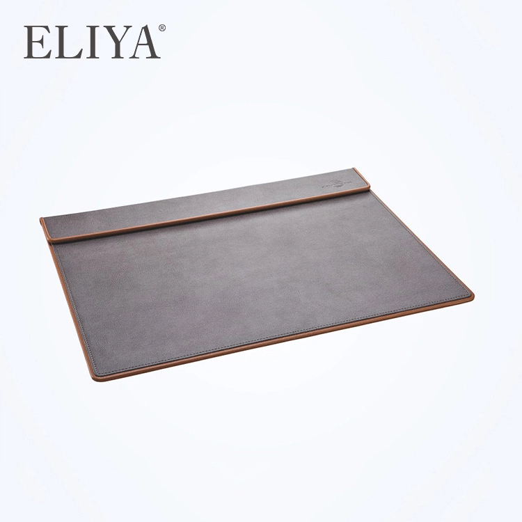 80 X 45 Custom Rectangle Smart Hotel Non Slip Leather Desk Mat 1