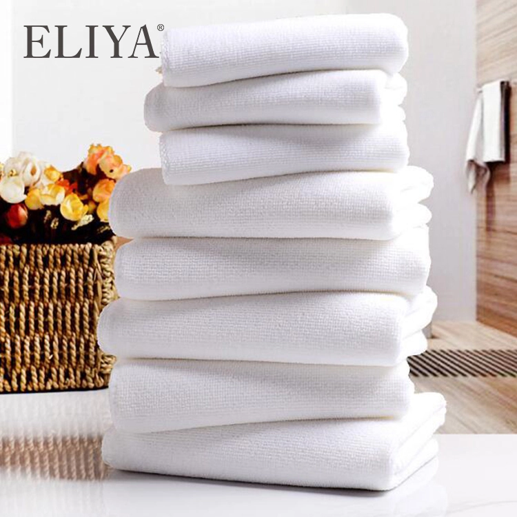 100% Cotton Dobby Border Face Towel Luxury Hotel Bath Towel Sets 1